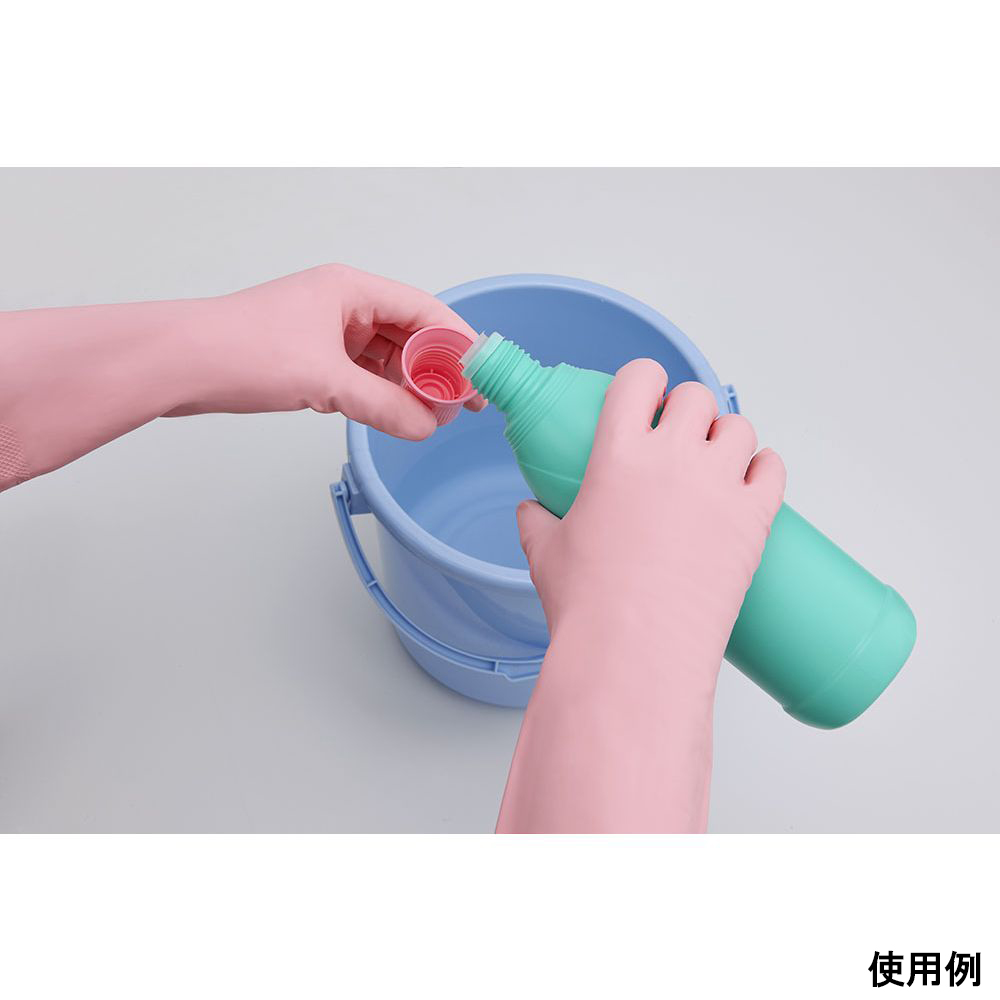 4-6091-03 ニトリルゴム製手袋 薄手 M ピンク 138-MP 【AXEL
