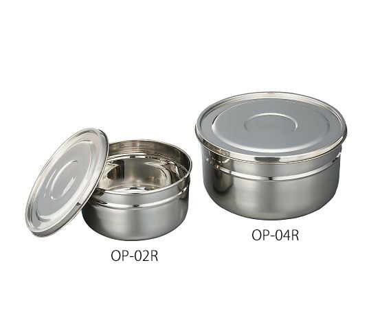 セントエルモ、半蔵、ダイアンサス セット 4-613-02 ステンレス丸形タンク 2.5L OP-02R 【AXEL】 アズワン