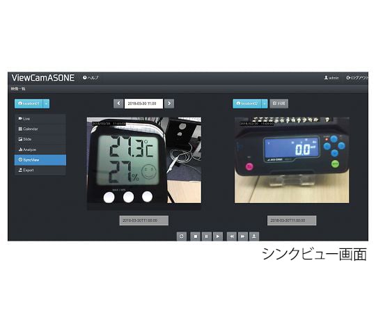 4-618-01 みまもりロガー（映像解析・数値読取装置） ViewCamASONE