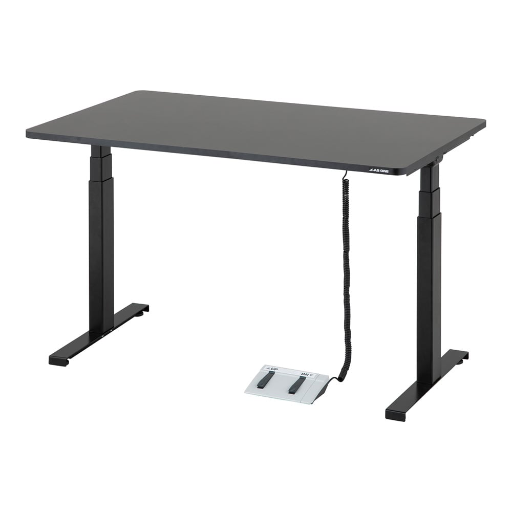 4-6192-02 電動昇降式作業台（フットスイッチ式）900×750×610～1260mm