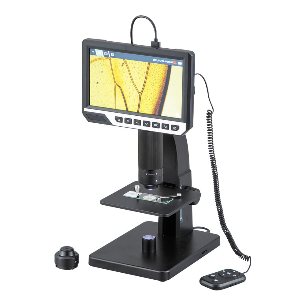 顕微鏡 本体 15インチ ディスプレイ 4-6226-01 モニター付きデジタル生物顕微鏡 315 【AXEL】 アズワン