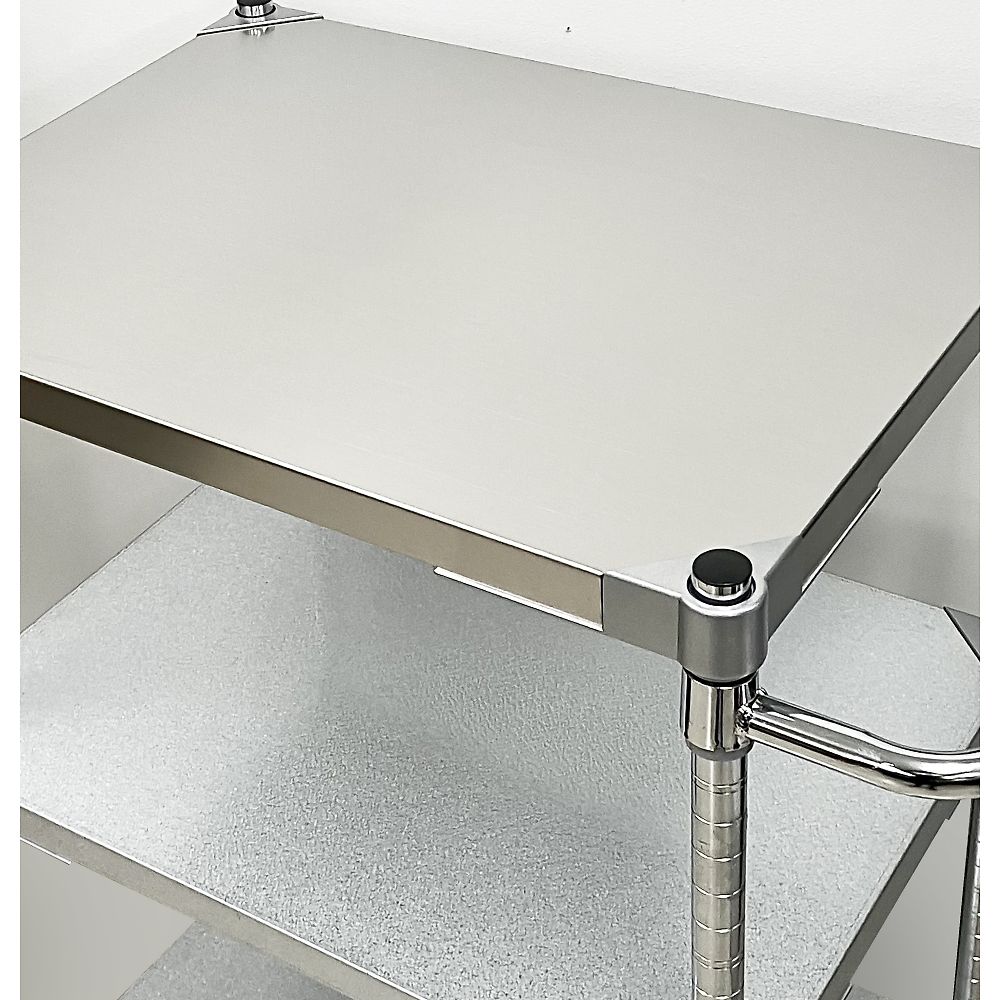 4-6255-01 ワーキングカート 2段仕様 600×460×1150mm SG-2A 【AXEL