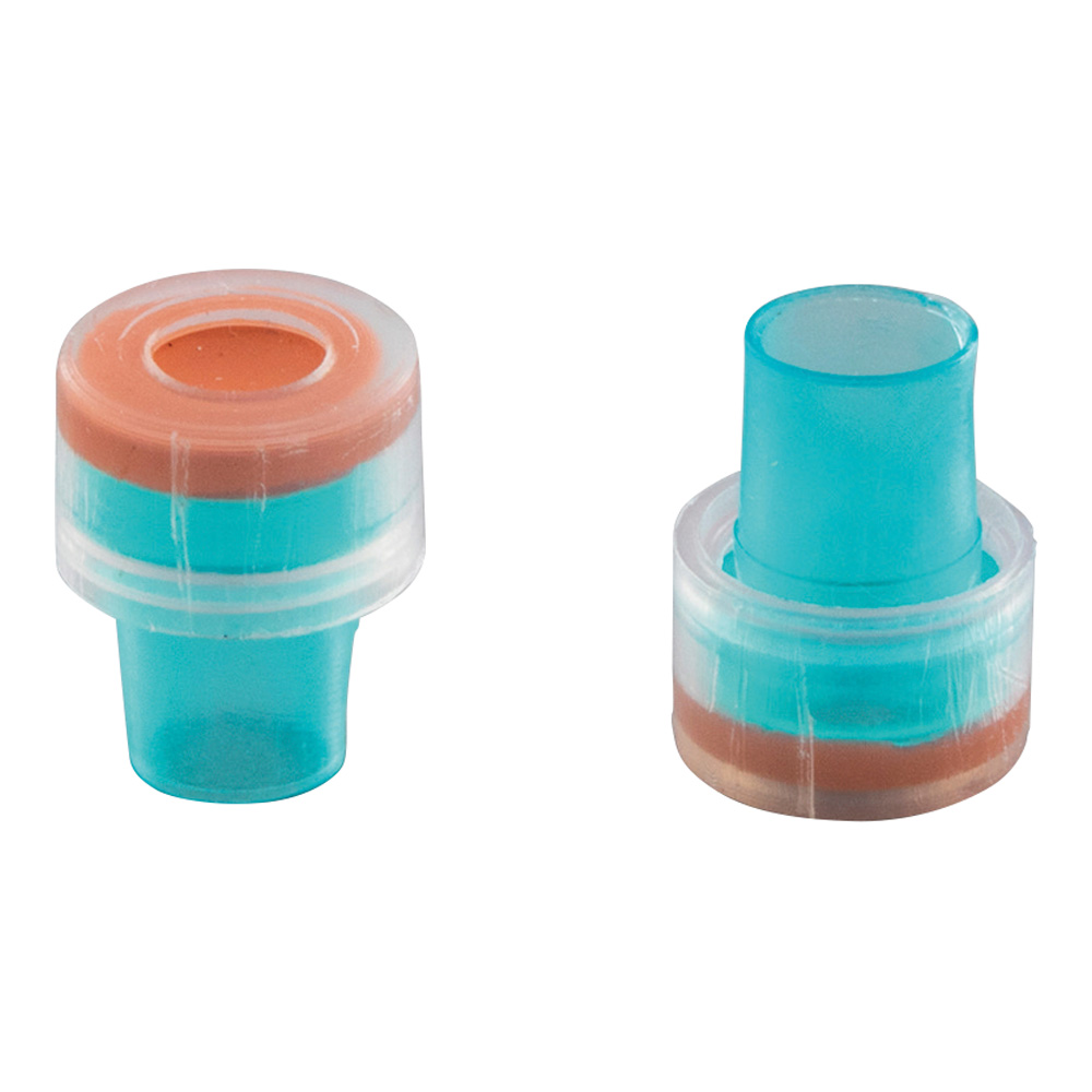 4-6270-02 セプタム付NMRキャップ(TEF/PTFE)55°Shore A 0.9mm 4-6270-02 セプタム付NMRキャップ(TEF/PTFE)55°Shore A 0.9mm