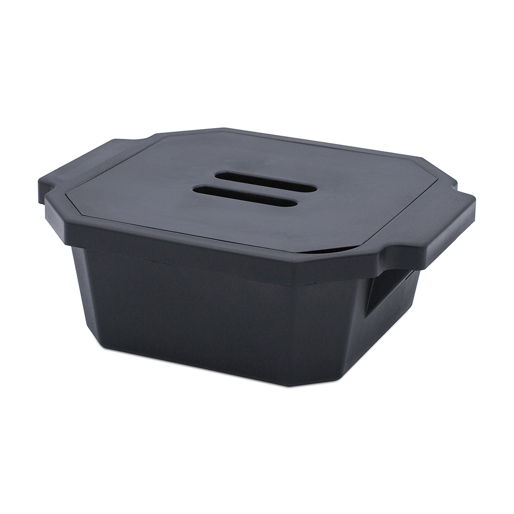 4-6274-02 アイスバケツ（Magic Touch 2™）2.5L ブラック M16807-2002