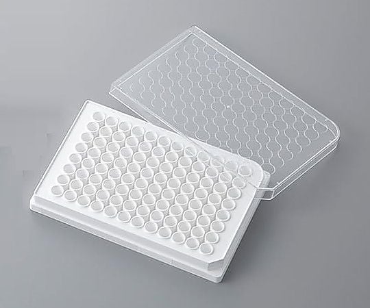 4-6383-02 ビオラモ96ウェルプレート（細胞培養処理）ホワイト 1箱(50