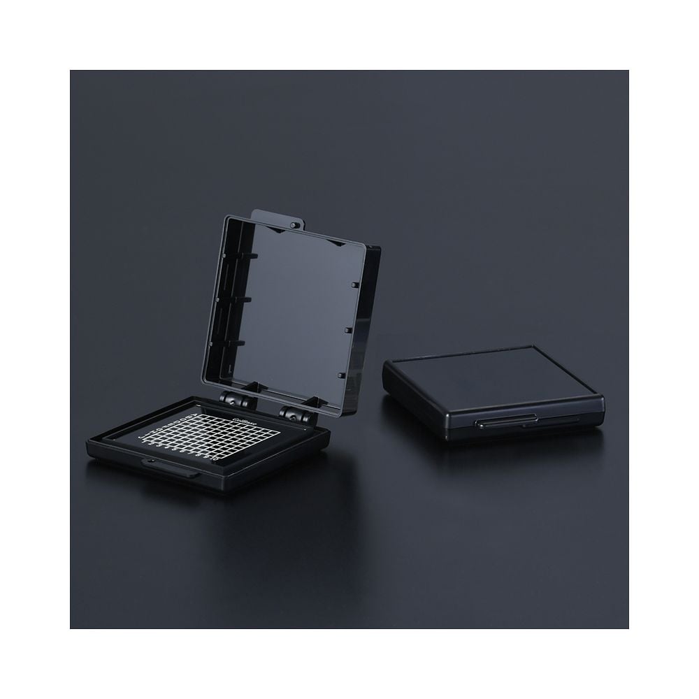 4-6502-03 精密部品搬送ケース ゲルベース® 2インチ 黒 フラットF5 L