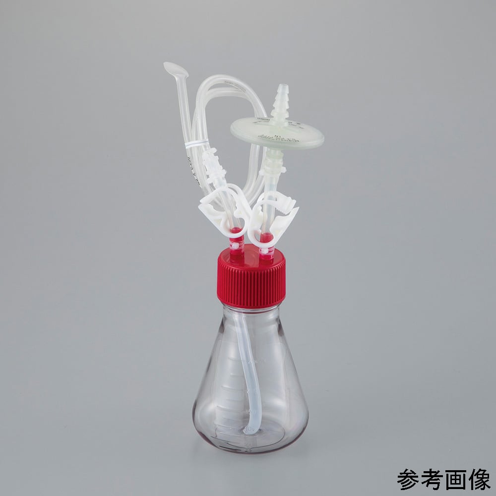 滅菌三角フラスコ(ベントフィルターキャップ/平底) 125mL /2-9607-01 滅菌三角フラスコ(ベントフィルターキャップ⁄平底) 125mL ⁄2-9607-01