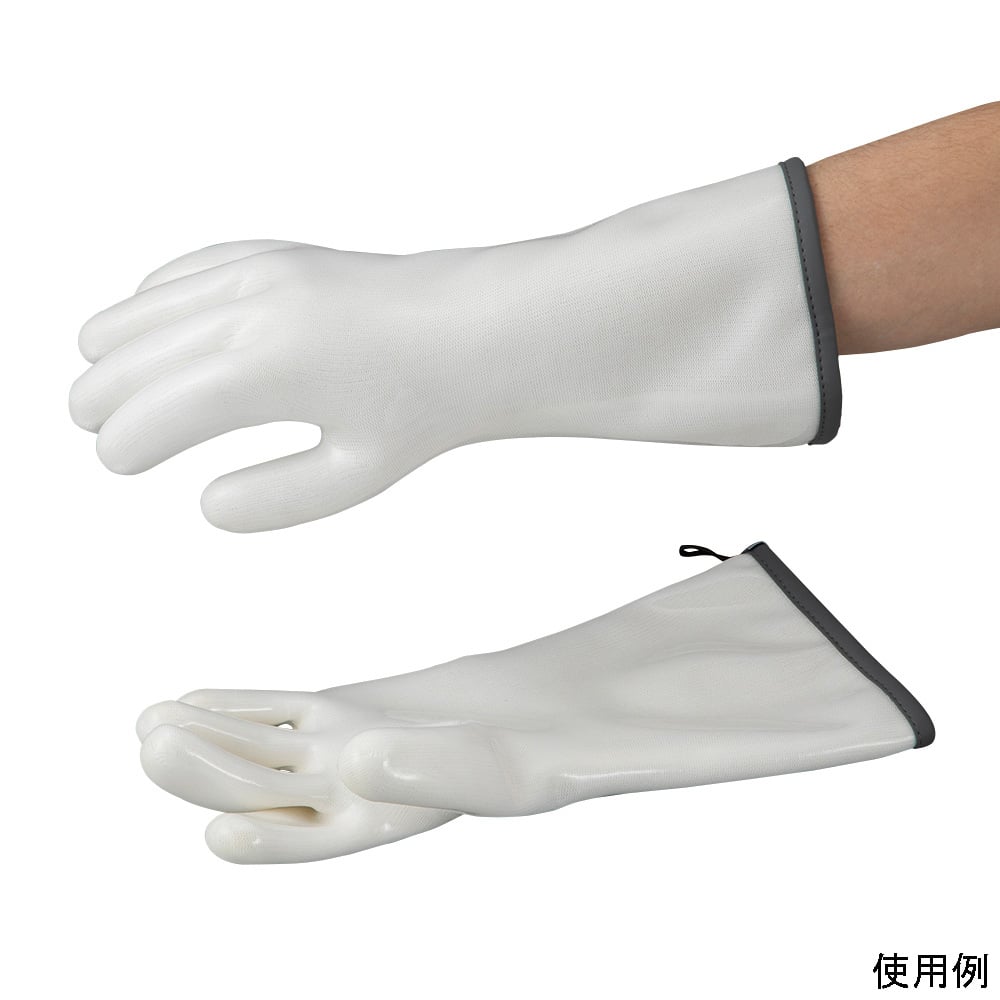 クリーンノール 耐熱性手袋 シリコンゴム 270mm 7-055-01 7-055-01 クリーンノール 耐熱性手袋 シリコンゴム 270mm AXEL