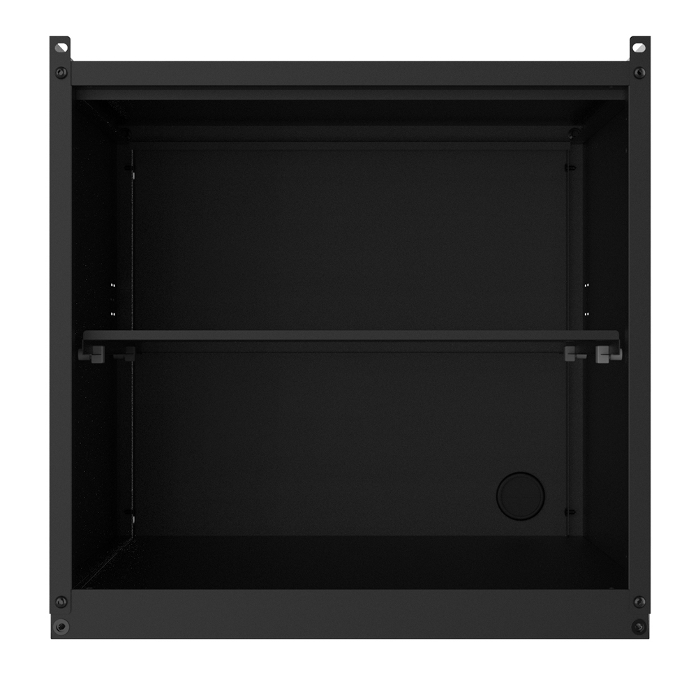 4-6699-02 モジュール式キャビネット 2段 オープン ATN19AC00-03