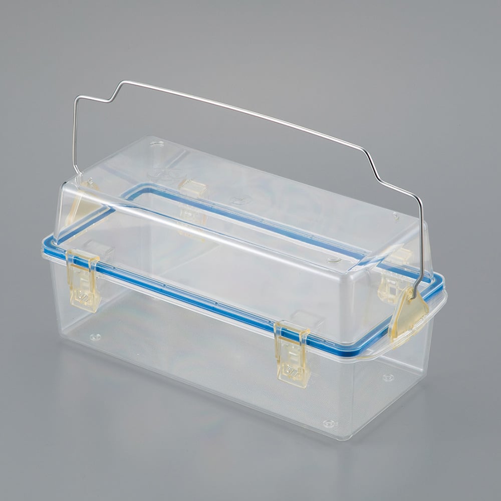 4-6712-01 セーフティボックス（ポリカーボネート製）4.5L 569 【AXEL