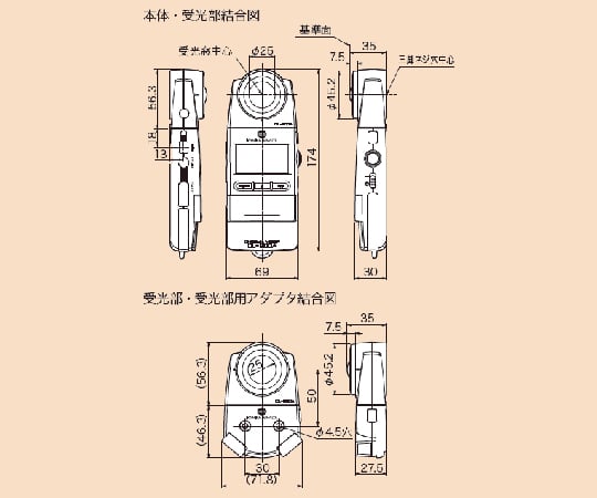 4-681-01-60 色彩照度計 レンタル5日 CL-200A