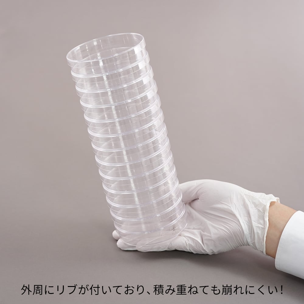 4-6924-01 アズノール滅菌シャーレJP深型 10枚/袋×50袋入 JPND90-20