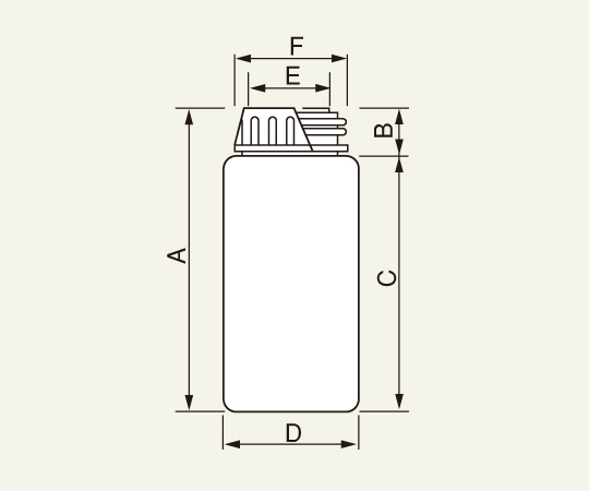 4-758-51 アイボーイ（フロロテクト） 細口 100本入 50mL 【AXEL