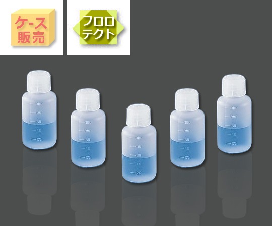 4-758-52 アイボーイ（フロロテクト） 細口 100本入 100mL 【AXEL