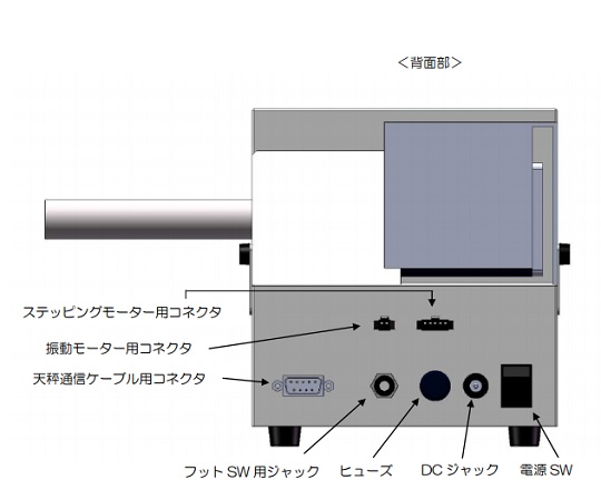 4-803-01 粉体計量供給機（スクリュータイプ） PSF-100SA