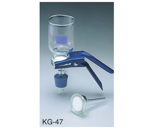 4-864-04 減圧濾過用フィルターホルダー（ガラスタイプ） KG-47 