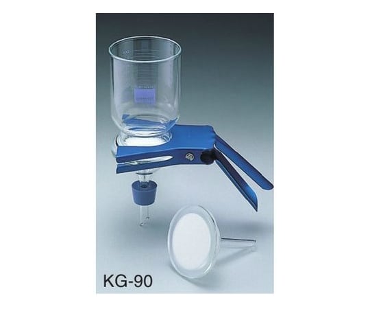 4-864-07 減圧濾過用フィルターホルダー（ガラスタイプ） KG-90