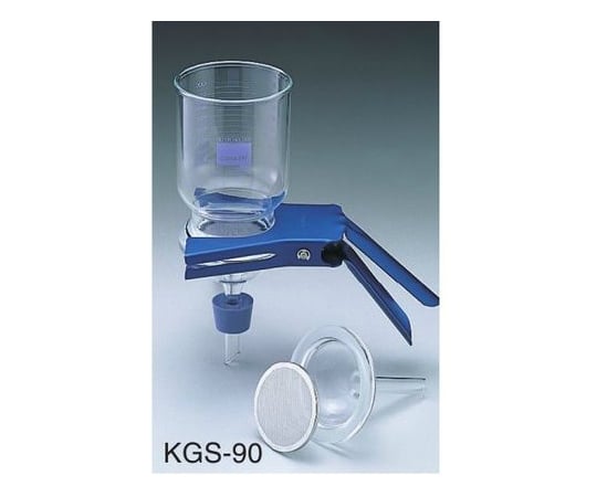 減圧濾過用フィルターホルダー（ガラスタイプ） KGS-90　17312200