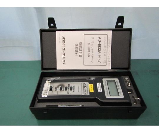 44-0554-39 【中古品】デジタルフォースゲージ AD-4932A-50N 【AXEL