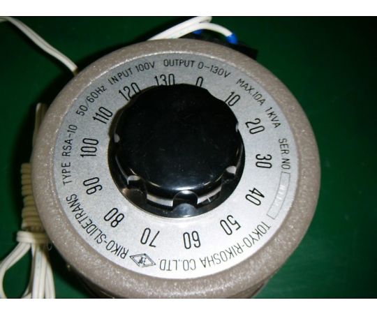 44-1032-44 【中古品】変圧器（スライドトランス） RSA-10