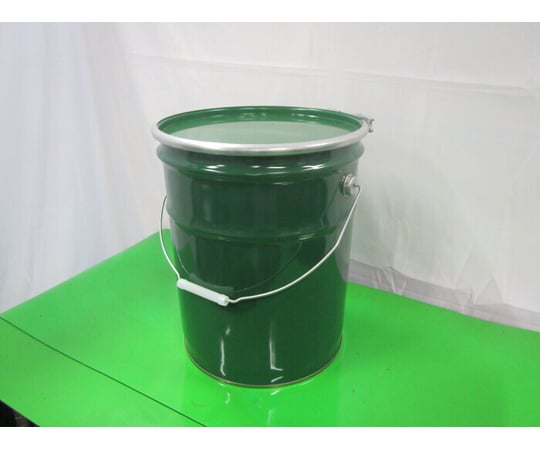 44-1084-10 【中古品】ペール缶 緑 20L 【AXEL】 アズワン