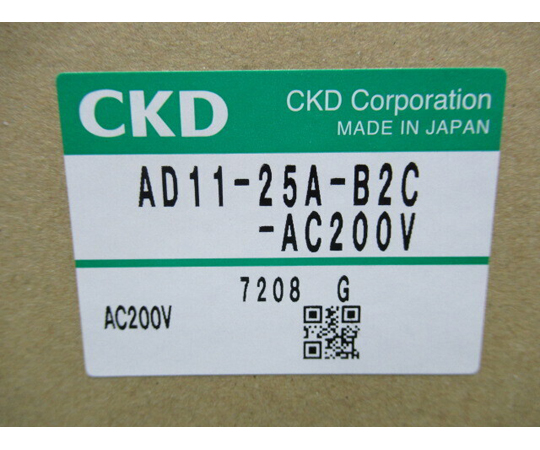 【中古品】電磁弁 AD11-25A-B2C-AC200V