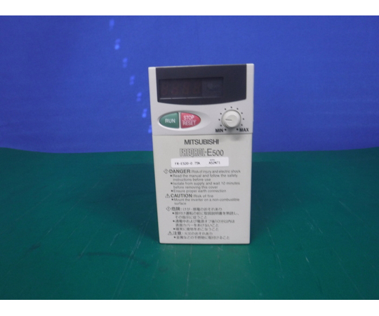 44-1158-26 【中古品】インバーター FR-E520-0.75K 【AXEL
