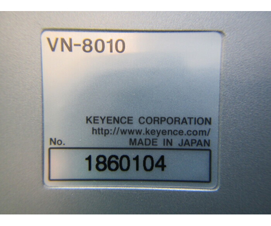 正常動作品】Keyence VN-8010 ナノスケールハイブリッド顕微鏡-