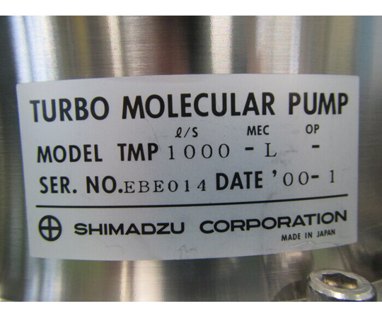 44-1179-75 【中古品】ターボ分子ポンプ TMP1000-L 【AXEL 44-1179-75 【中古品】ターボ分子ポンプ TMP1000-L 【AXEL