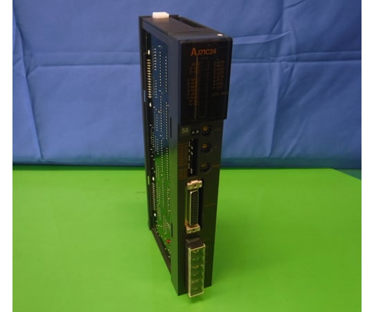 ［受注停止］【中古品】シーケンサー（PLC）計算機リンクユニット　AJ71C24-S8