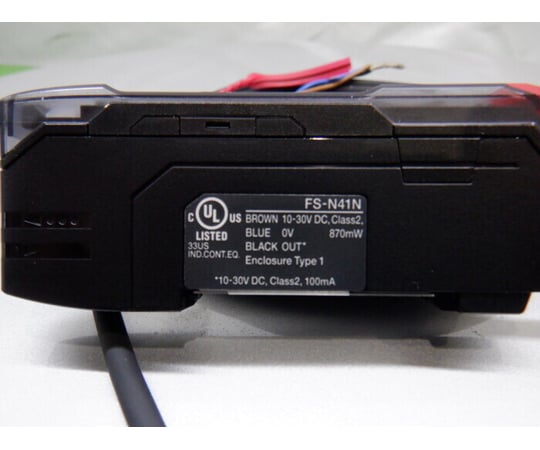 44-1224-30 【中古品】ファイバーセンサーアンプ(親機) FS 44-1224-30 【中古品】ファイバーセンサーアンプ(親機) FS