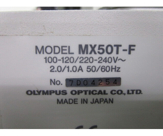 44-1251-72 【中古品】金属顕微鏡 MX50T-F 【AXEL】 アズワン 44-1251-72 【中古品】金属顕微鏡 MX50T-F 【AXEL】 アズワン