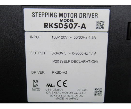 45-0005-12 【中古品】ステッピングモータードライバー RKSD507-A