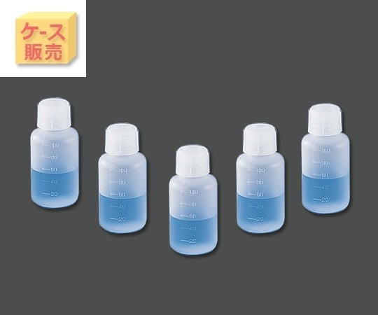 アズワン5-001-52アイボーイ（ケース販売）細口びん１００ｍＬ１００入【1箱(100本入)】(as1-5-001-52)