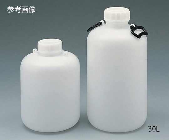 5-011-04 広口瓶（HDPE製） 10L