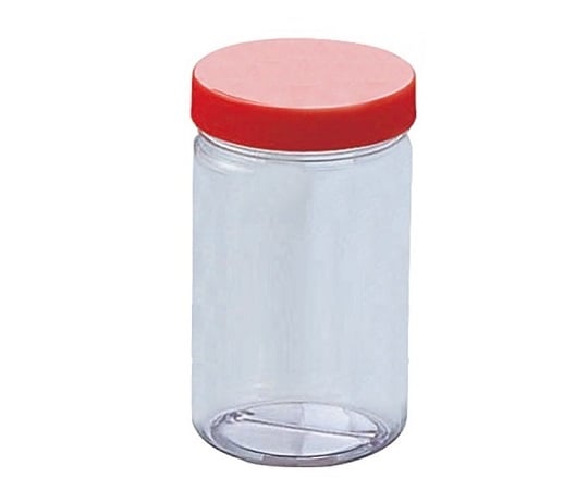 5-026-03広口Ｔ型瓶１Ｌパッキン付き【1本】(as1-5-026-03)