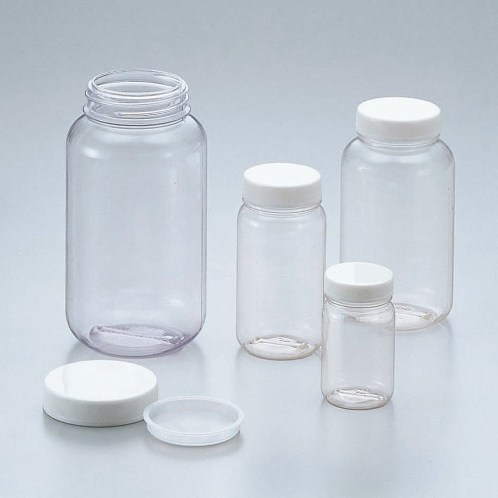 5-031-02クリヤ広口瓶（透明エンビ製）２５０ｍＬ【1本】(as1-5-031-02)