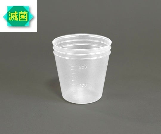 5-077-31 ディスポカップ（γ線滅菌済） 100mL 1袋（50個入） V100-ST