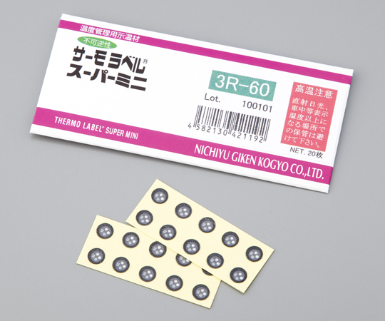 日油技研工業5-1012-10サ－モラベルス－パ－ミニ３Ｒ－１３０【1袋(20枚入)】(as1-5-1012-10)