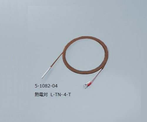 5-1082-04 熱電対（テフロン(R)モールド型） L-TN4T