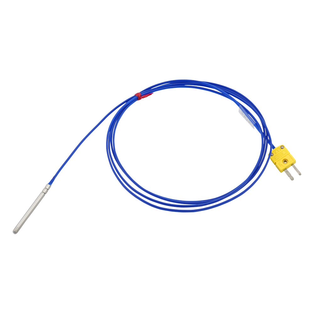 熱電対（テフロンRモールド型） 英語版校正証明書付