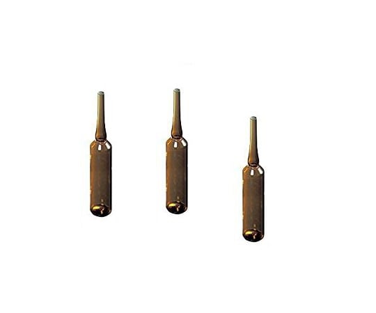 マルエム5-125-05アンプル管（硼珪酸ガラス製）２０ｍL褐色１００本入【1箱(100本入)】(as1-5-125-05)