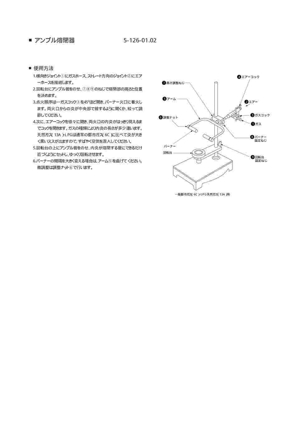 5-126-02 アンプル熔閉器 専用ブロワー LP-30A 【AXEL】 アズワン