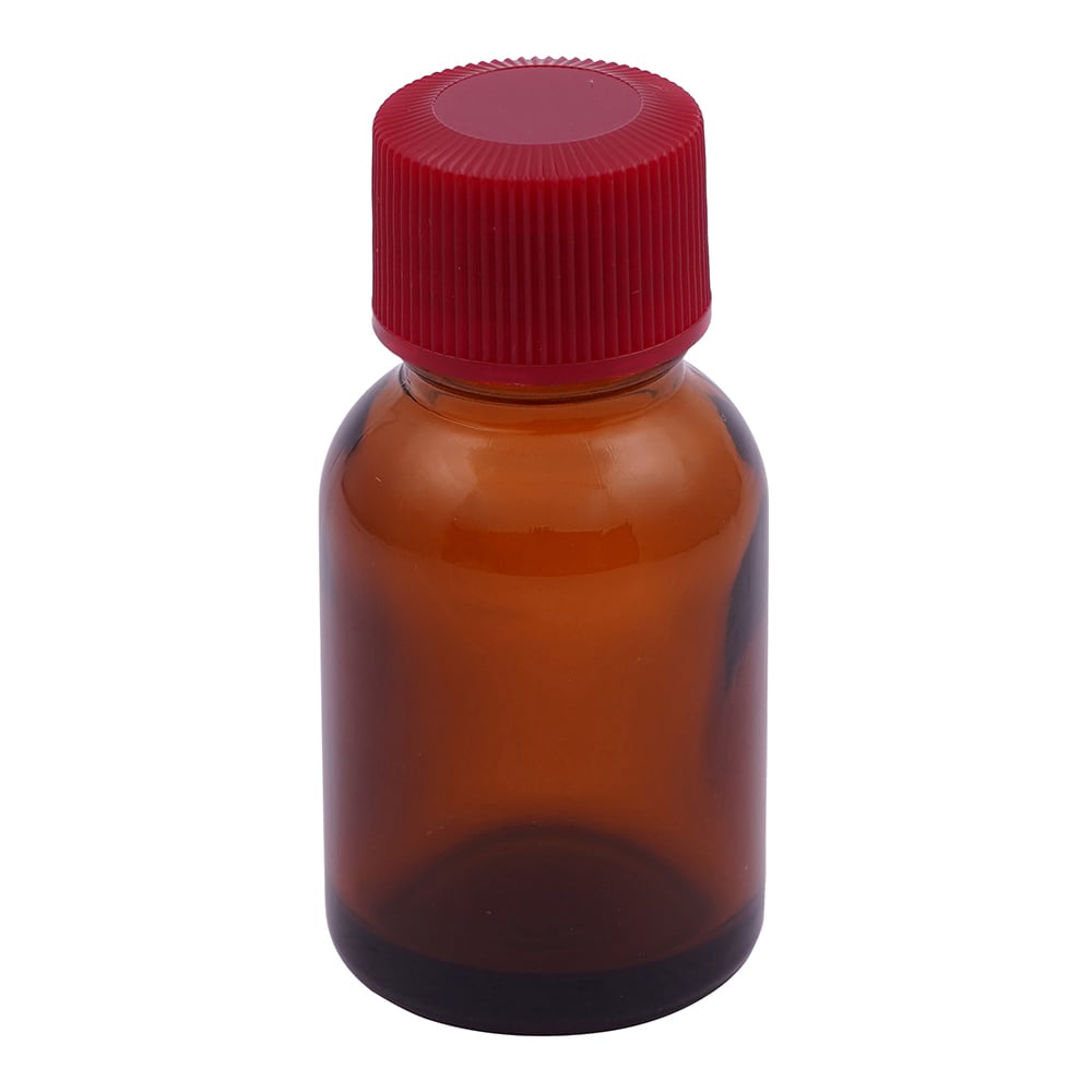マルエム 細口規格瓶 褐色  LT-15 100入 5-131-01 - 2