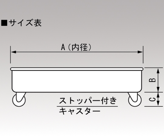 日東金属工業5-151-02タンク運搬用台車φ330用【個】(as1-5-151-02)-