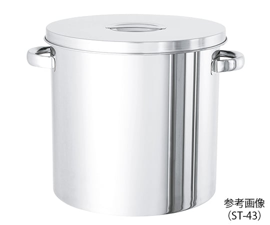 日東金属工業5-157-03フタ付きステンレス大型タンク100L【1個】(as1-5-157-03)