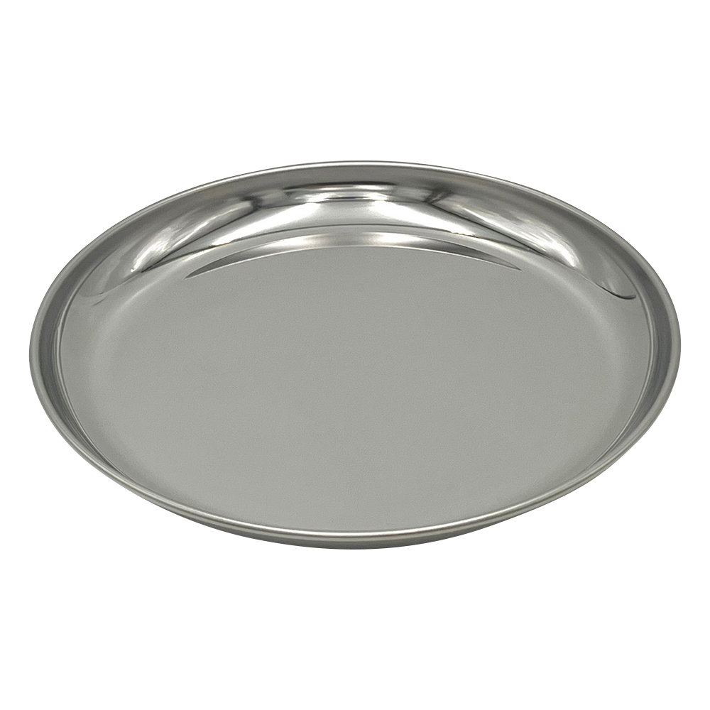 ステンレス丸皿 （φ182×15mm） R‐3