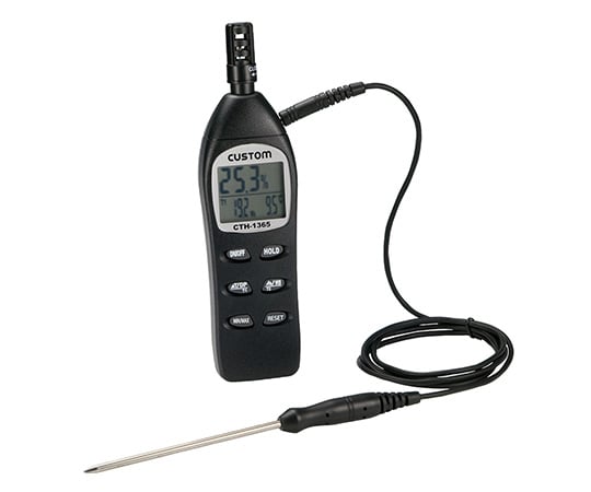 【校正対応】カスタム5-3034-21デジタル温湿度計ＣＴＨ－１３６５【1台】(as1-5-3034-21)