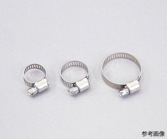 5-3096-14 ステンレスホースバンド 幅8mm MS-06 【AXEL】 アズワン