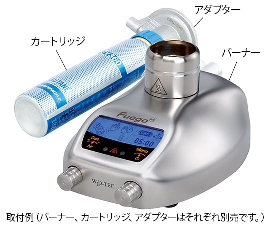 5-5010-14電子着火式ブンゼンバーナー専用ガスカートリッジＣＶ３６０用アダプター【1個】(as1-5-5010-14)